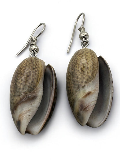 Handcrafted Natural Seashell Earrings - Unique Beach - Inspired Jewellery - Fatisha Boutique