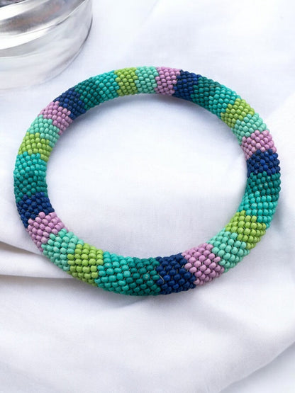 Handmade Beaded Bangle - Fatisha Boutique