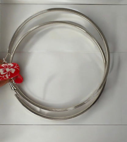 Lightweight 8cm Gold Hoop Earrings - Fatisha Boutique