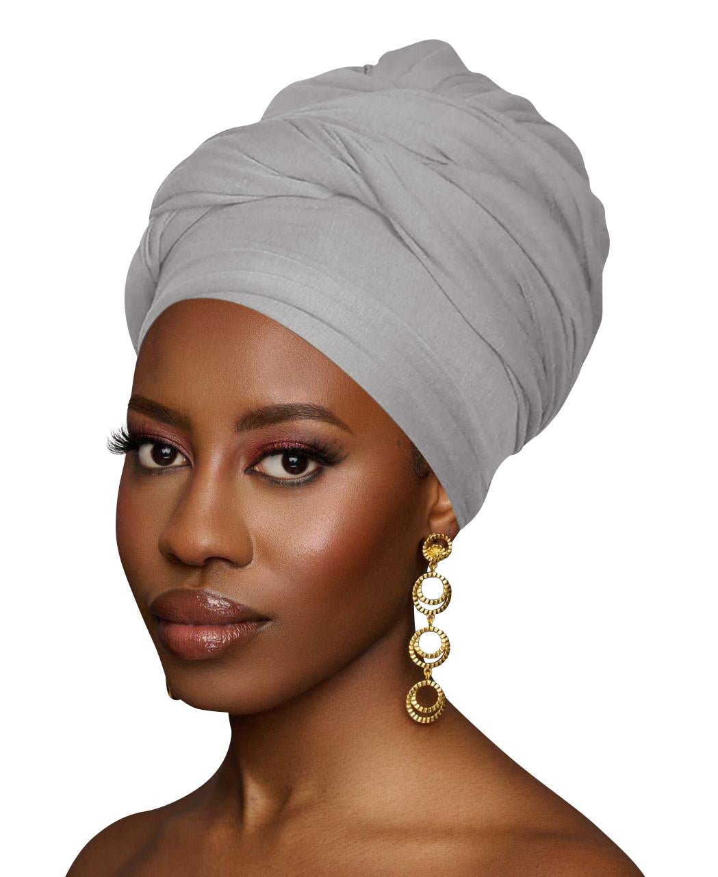 Long Stretch Soft Jersey Knit Fabric Turban Head Wrap – Stylish & Comfortable Headscarf for Women - Fatisha Boutique