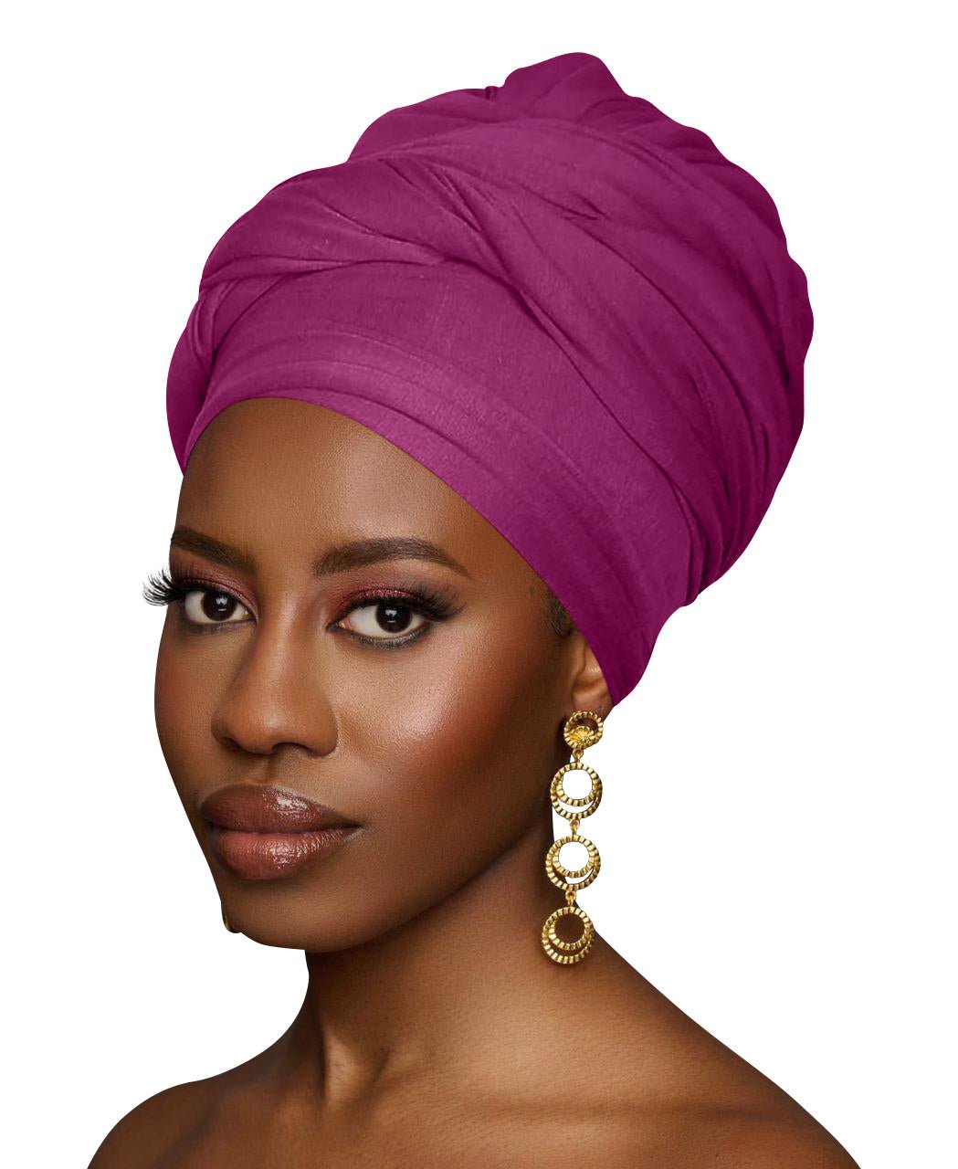 Long Stretch Soft Jersey Knit Fabric Turban Head Wrap – Stylish & Comfortable Headscarf for Women - Fatisha Boutique