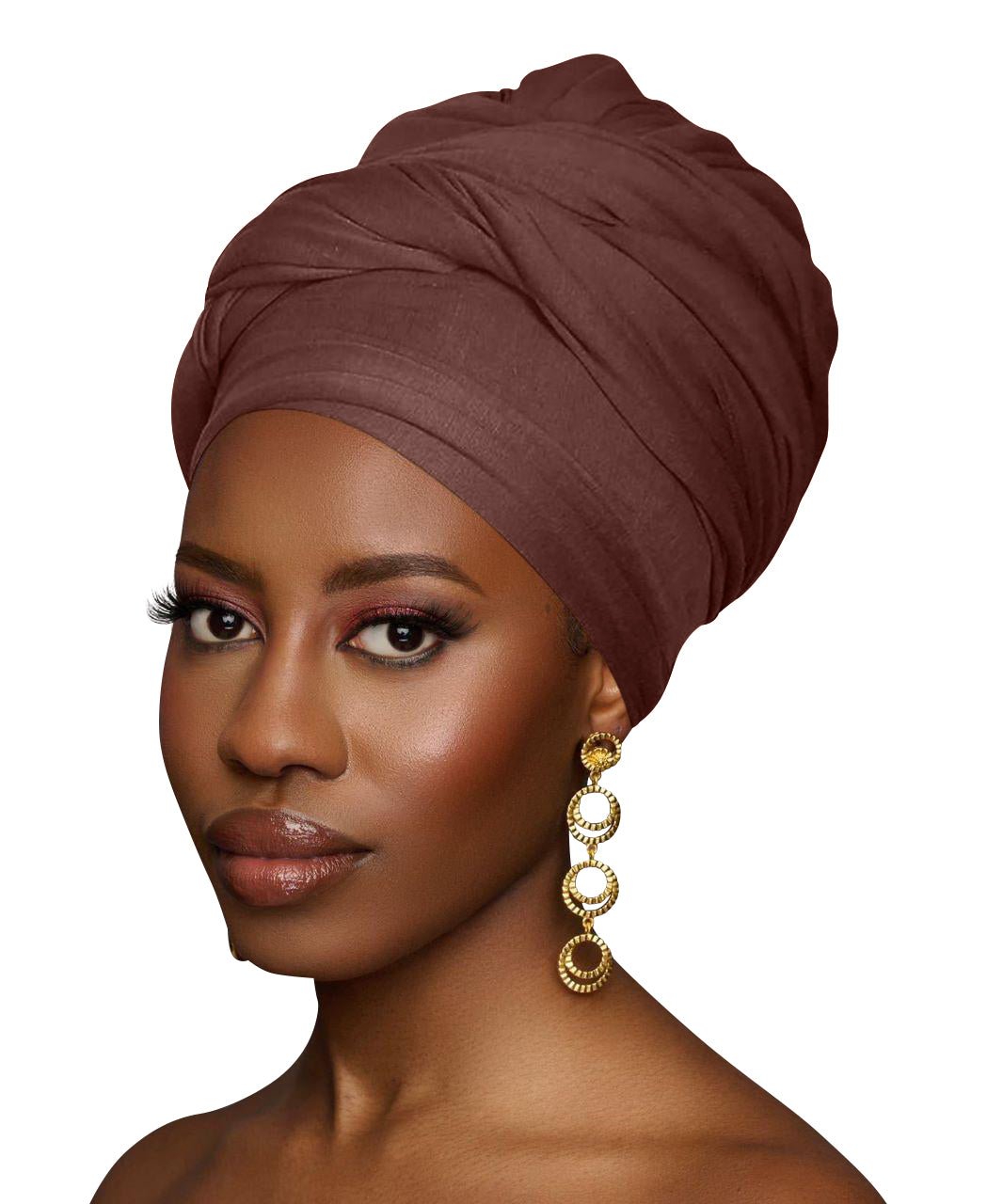Long Stretch Soft Jersey Knit Fabric Turban Head Wrap – Stylish & Comfortable Headscarf for Women - Fatisha Boutique