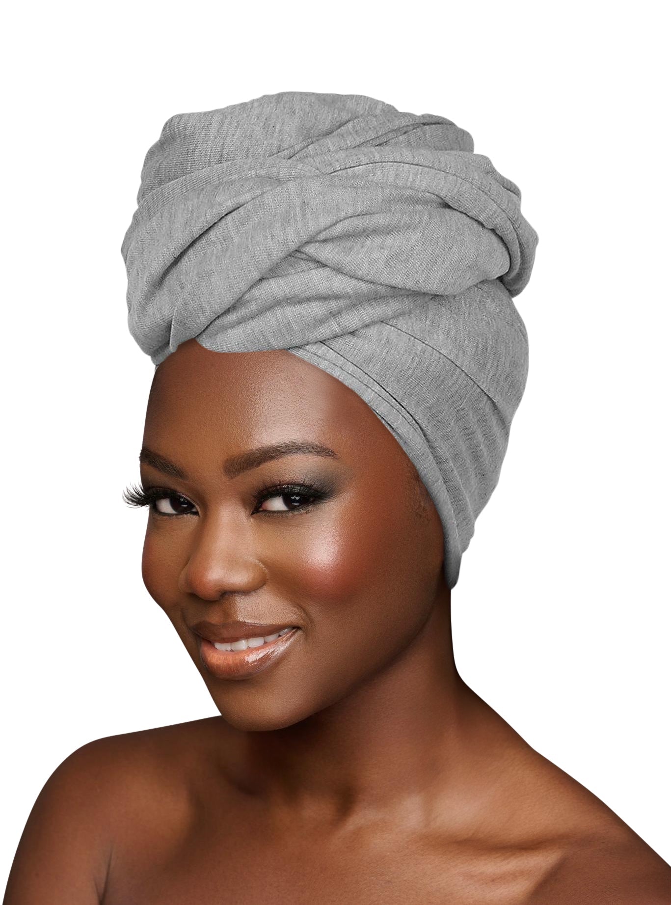 Long Stretch Soft Jersey Knit Fabric Turban Head Wrap – Stylish & Comfortable Headscarf for Women - Fatisha Boutique