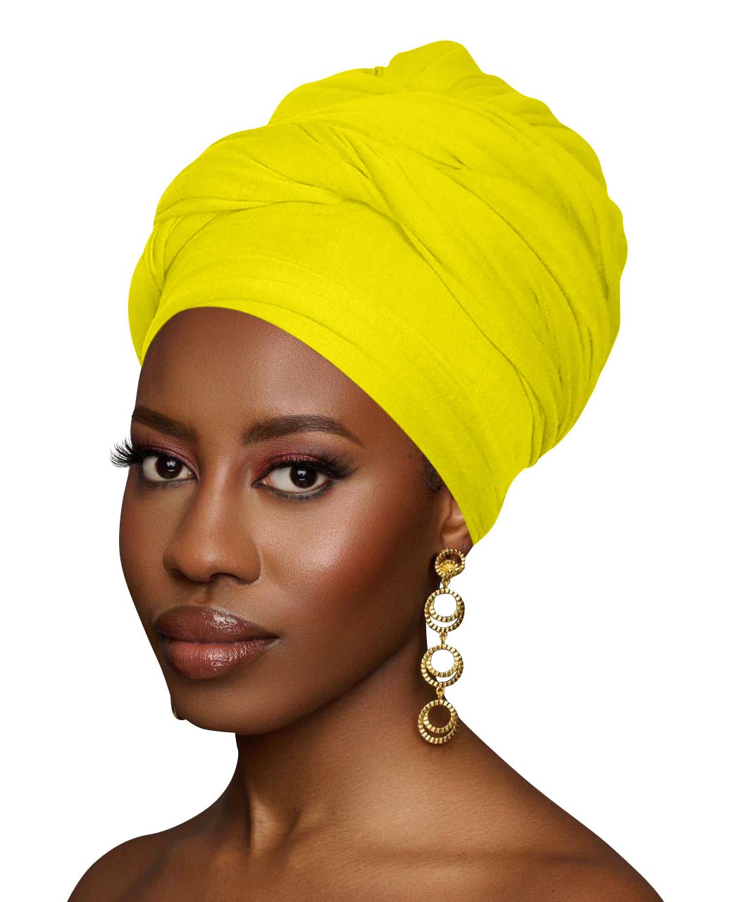 Long Stretch Soft Jersey Knit Fabric Turban Head Wrap – Stylish & Comfortable Headscarf for Women - Fatisha Boutique