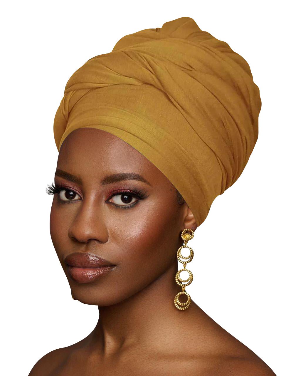 Long Stretch Soft Jersey Knit Fabric Turban Head Wrap – Stylish & Comfortable Headscarf for Women - Fatisha Boutique