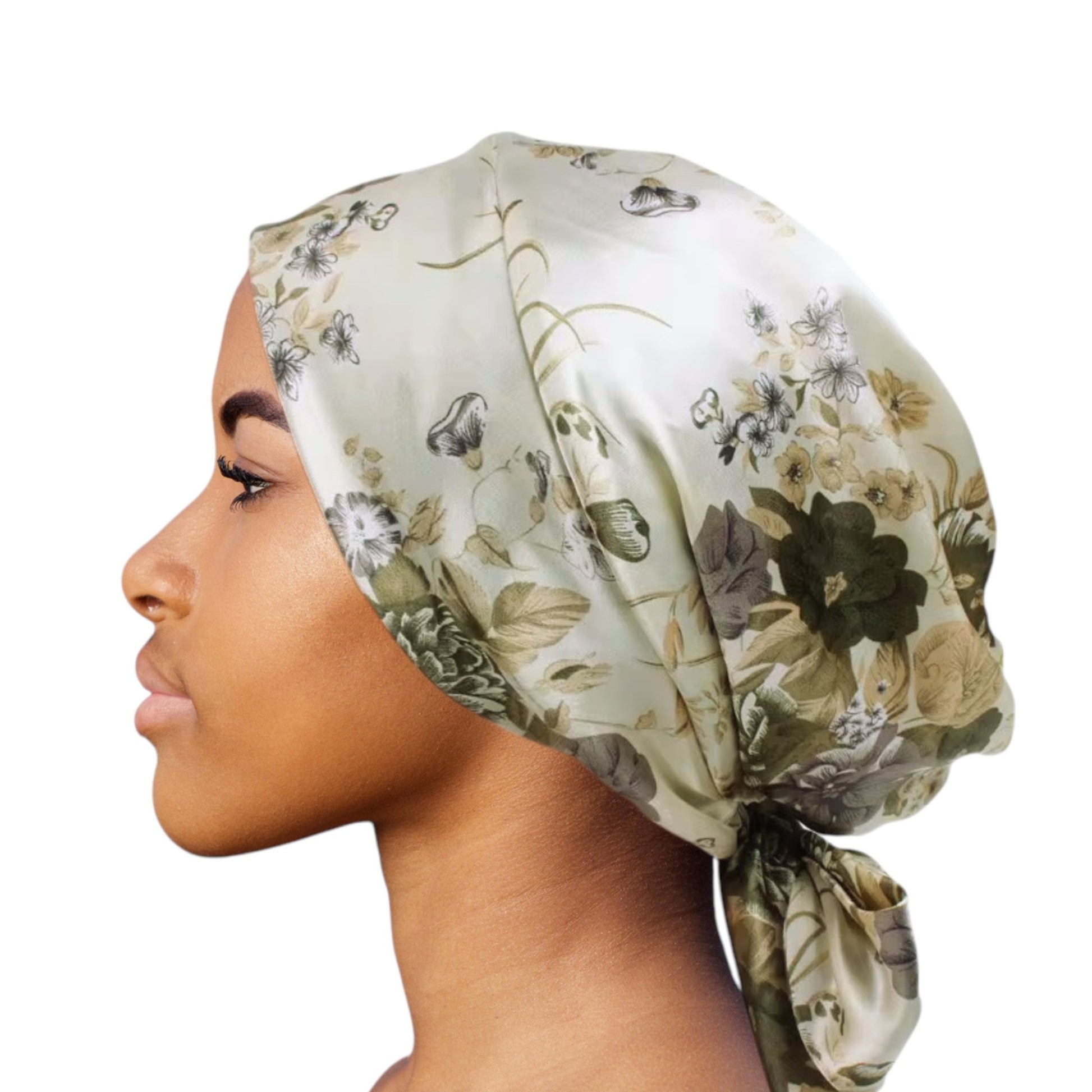 Luxury Satin Silk Head Scarf Bonnet – The Perfect Blend of Style, Comfort, & Hair Protection - Fatisha Boutique
