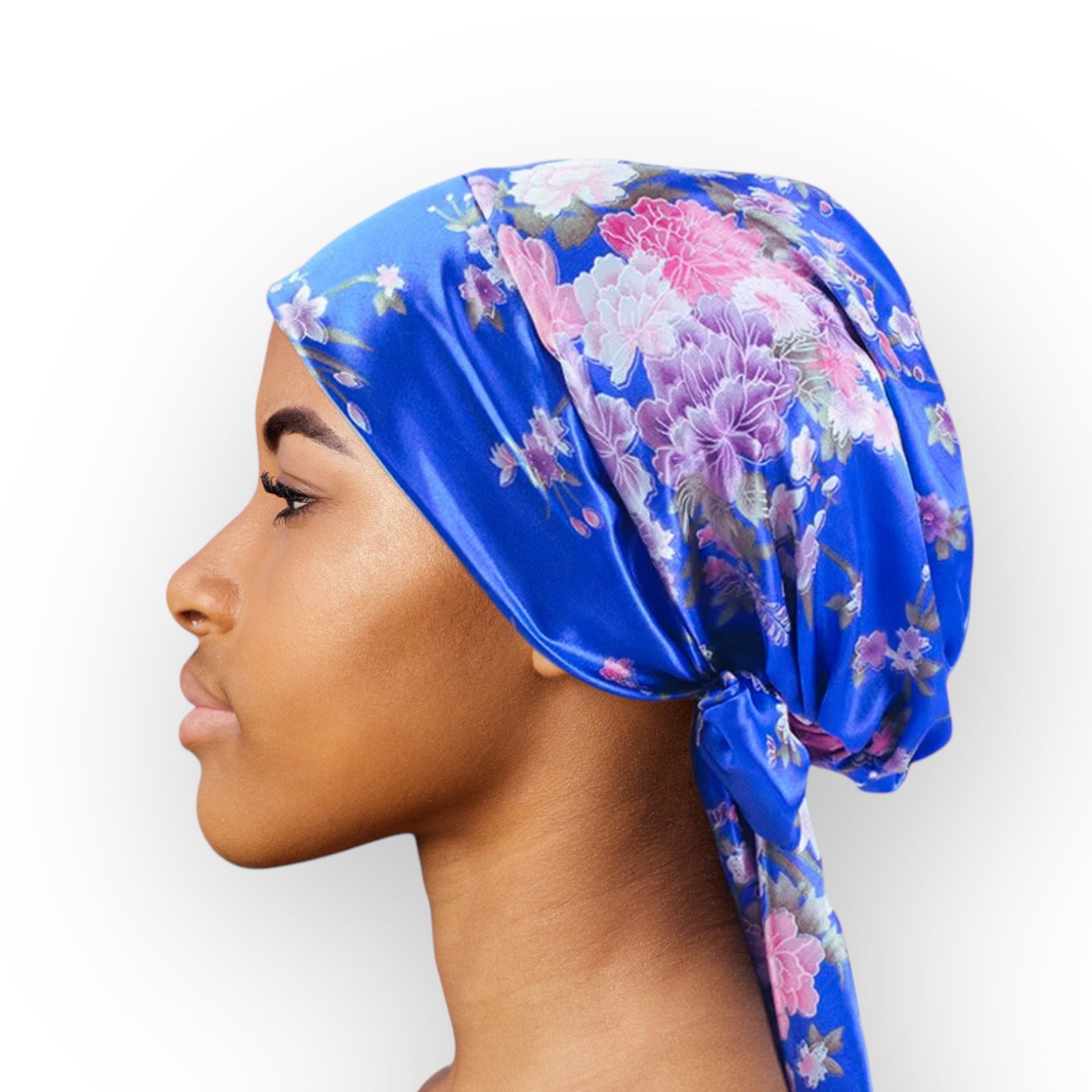 Luxury Satin Silk Head Scarf Bonnet – The Perfect Blend of Style, Comfort, & Hair Protection - Fatisha Boutique