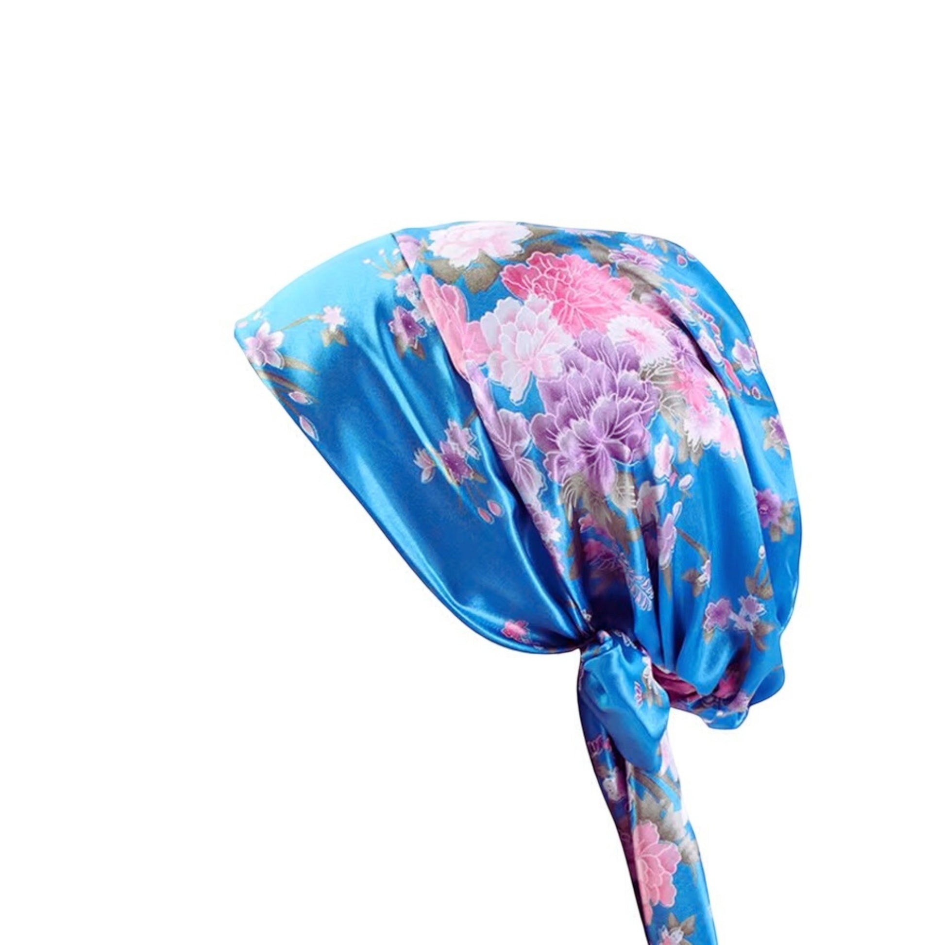 Luxury Satin Silk Head Scarf Bonnet – The Perfect Blend of Style, Comfort, & Hair Protection - Fatisha Boutique