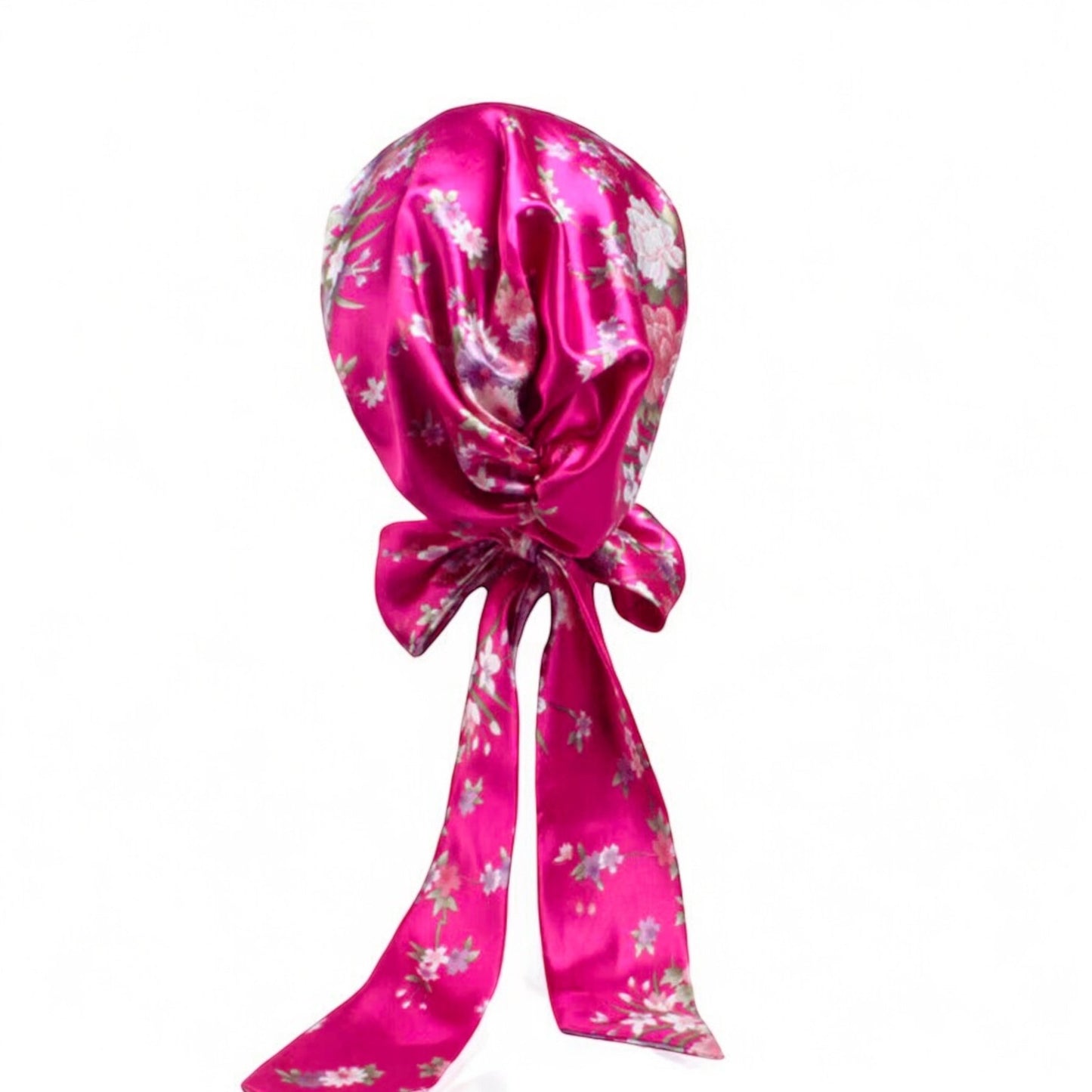 Luxury Satin Silk Head Scarf Bonnet – The Perfect Blend of Style, Comfort, & Hair Protection - Fatisha Boutique