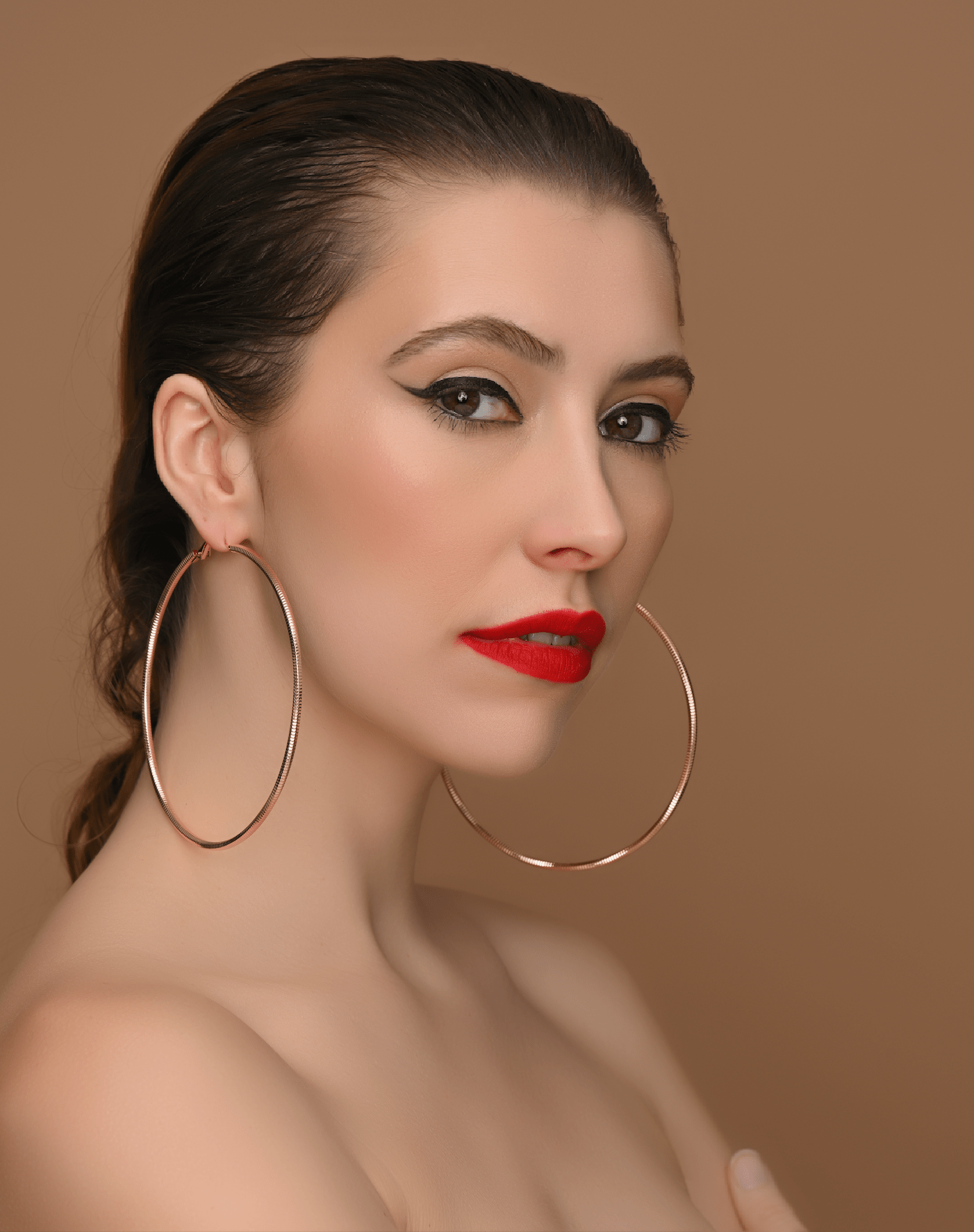 Luxury Statement Hoop Earrings - Fatisha Boutique