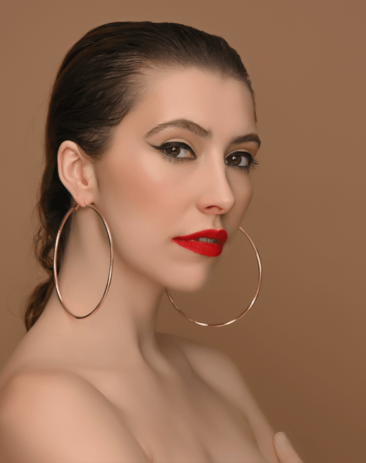 Luxury Statement Hoop Earrings - Fatisha Boutique