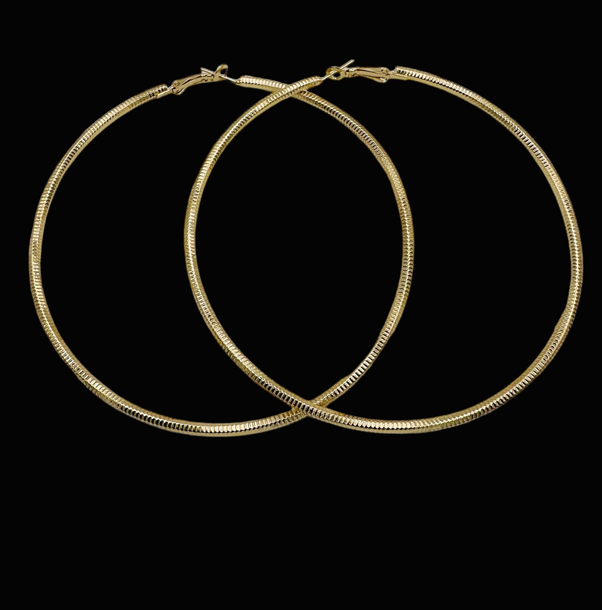 Luxury Statement Hoop Earrings - Fatisha Boutique