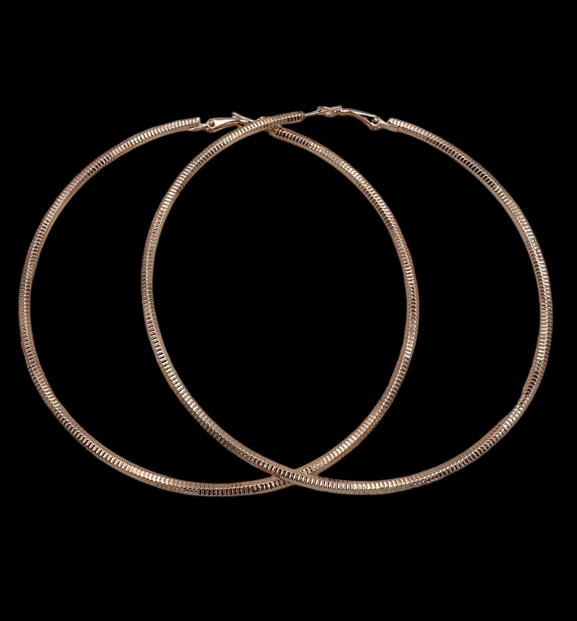 Luxury Statement Hoop Earrings - Fatisha Boutique