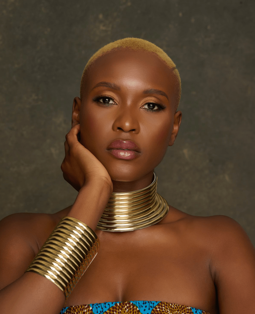 Ndebele Choker Necklace with One Cuff Sets - Fatisha Boutique