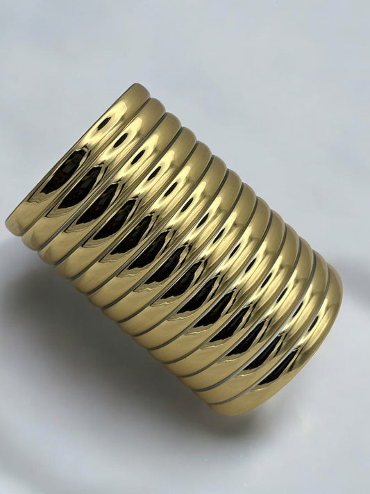 Ndebele - Inspired Faux Leather Bangle Bracelets – Bold Statement Accessories - Fatisha Boutique