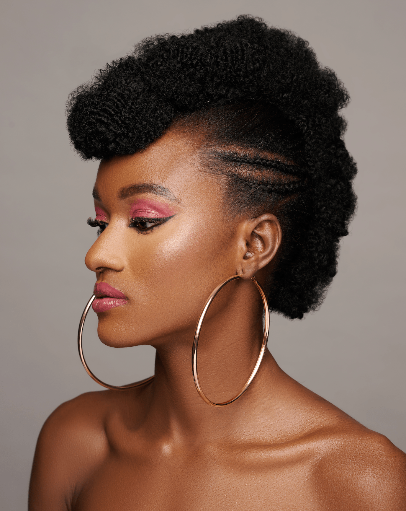 Oversized Big 11CM Lightweight Statement Hoop Earrings - Fatisha Boutique