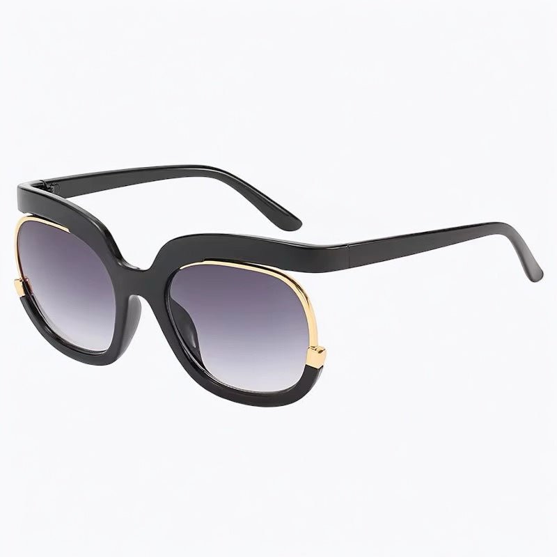 Oversized Large Frame Sunglasses – UV400 Gradient Lens Shades - Fatisha Boutique
