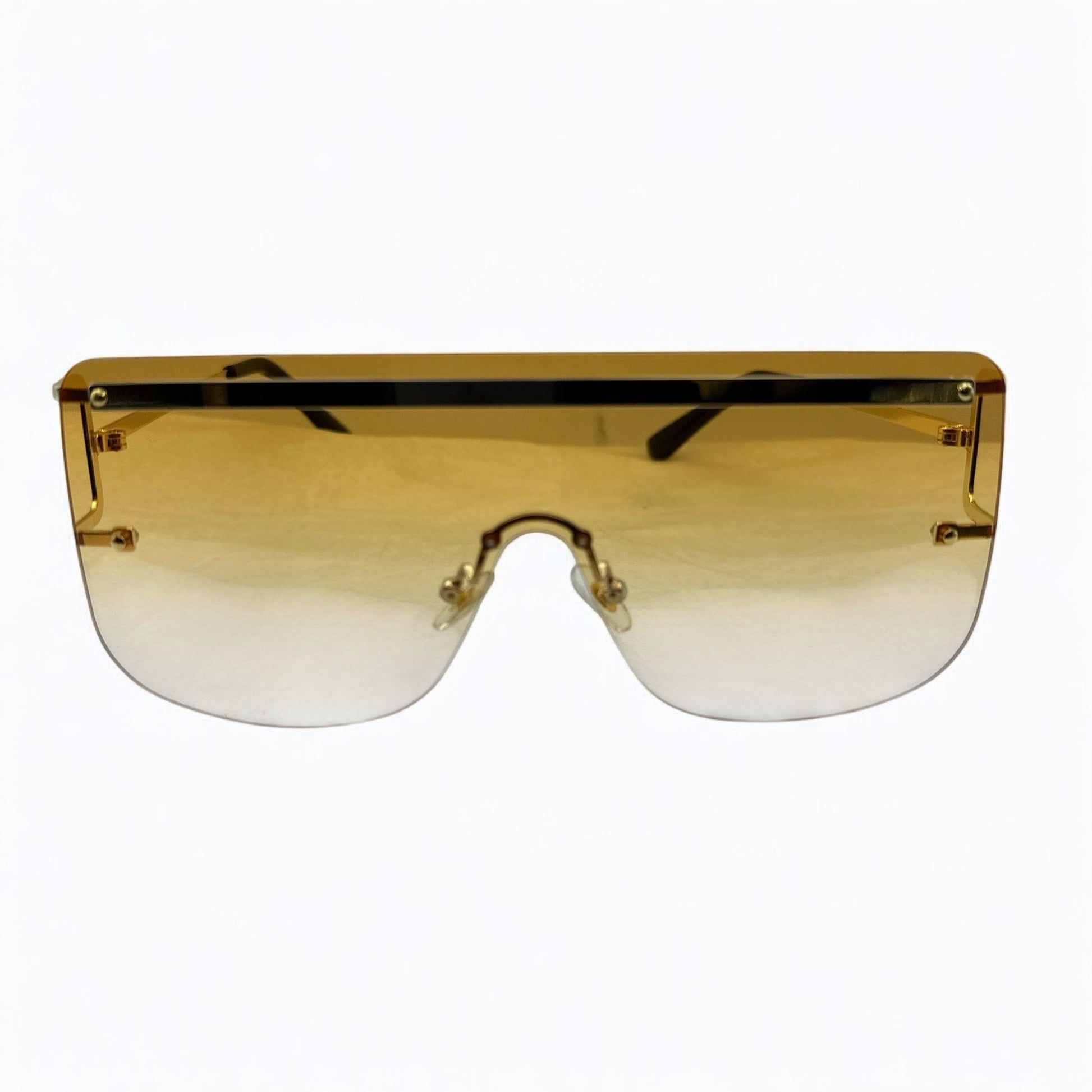 Oversized Trendy Square Sunglasses – UV400 Gradient Lens Fashion Shades for Women - Fatisha Boutique