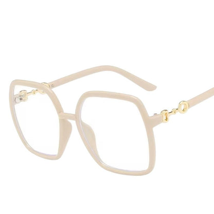 Oversized Trendy Square Sunglasses – UV400 Gradient Lens Fashion Shades for Women - Fatisha Boutique