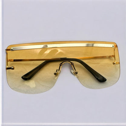 Oversized Trendy Square Sunglasses – UV400 Gradient Lens Fashion Shades for Women - Fatisha Boutique