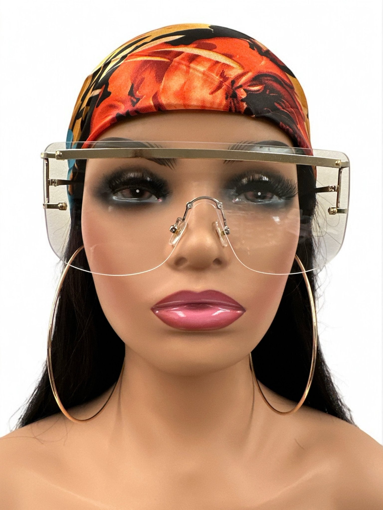 Oversized Trendy Square Sunglasses – UV400 Gradient Lenses for Women - Fatisha Boutique