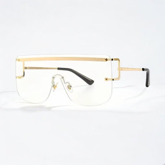 Oversized Trendy Square Sunglasses – UV400 Gradient Lenses for Women - Fatisha Boutique