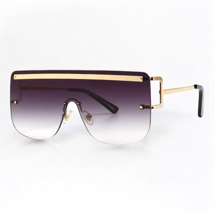 Oversized Trendy Square Sunglasses – UV400 Gradient Lenses for Women - Fatisha Boutique