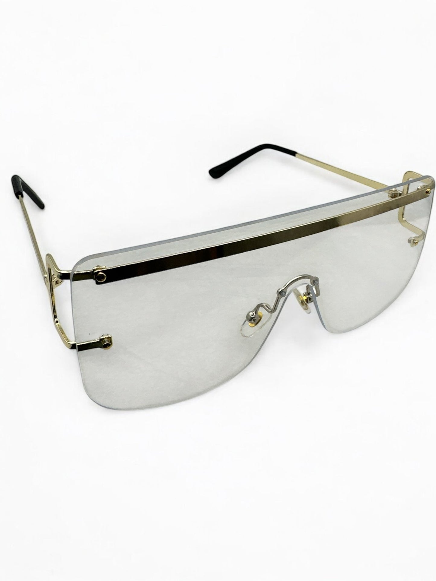 Oversized Trendy Square Sunglasses – UV400 Gradient Lenses for Women - Fatisha Boutique