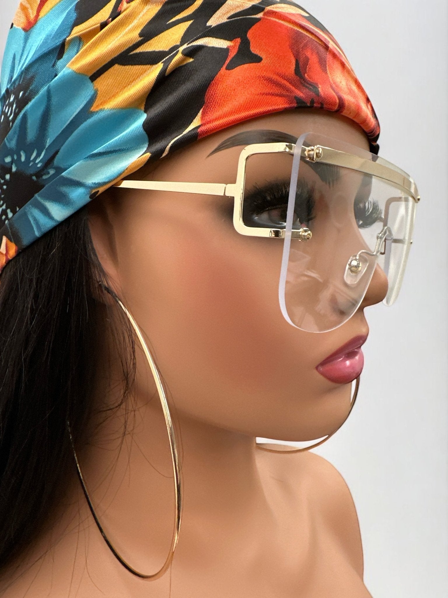 Oversized Trendy Square Sunglasses – UV400 Gradient Lenses for Women - Fatisha Boutique