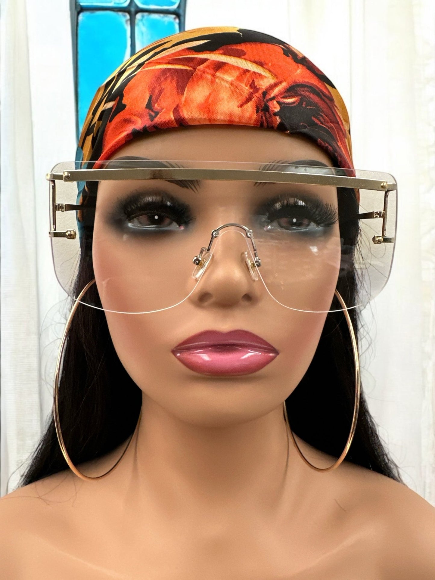 Oversized Trendy Square Sunglasses – UV400 Gradient Lenses for Women - Fatisha Boutique