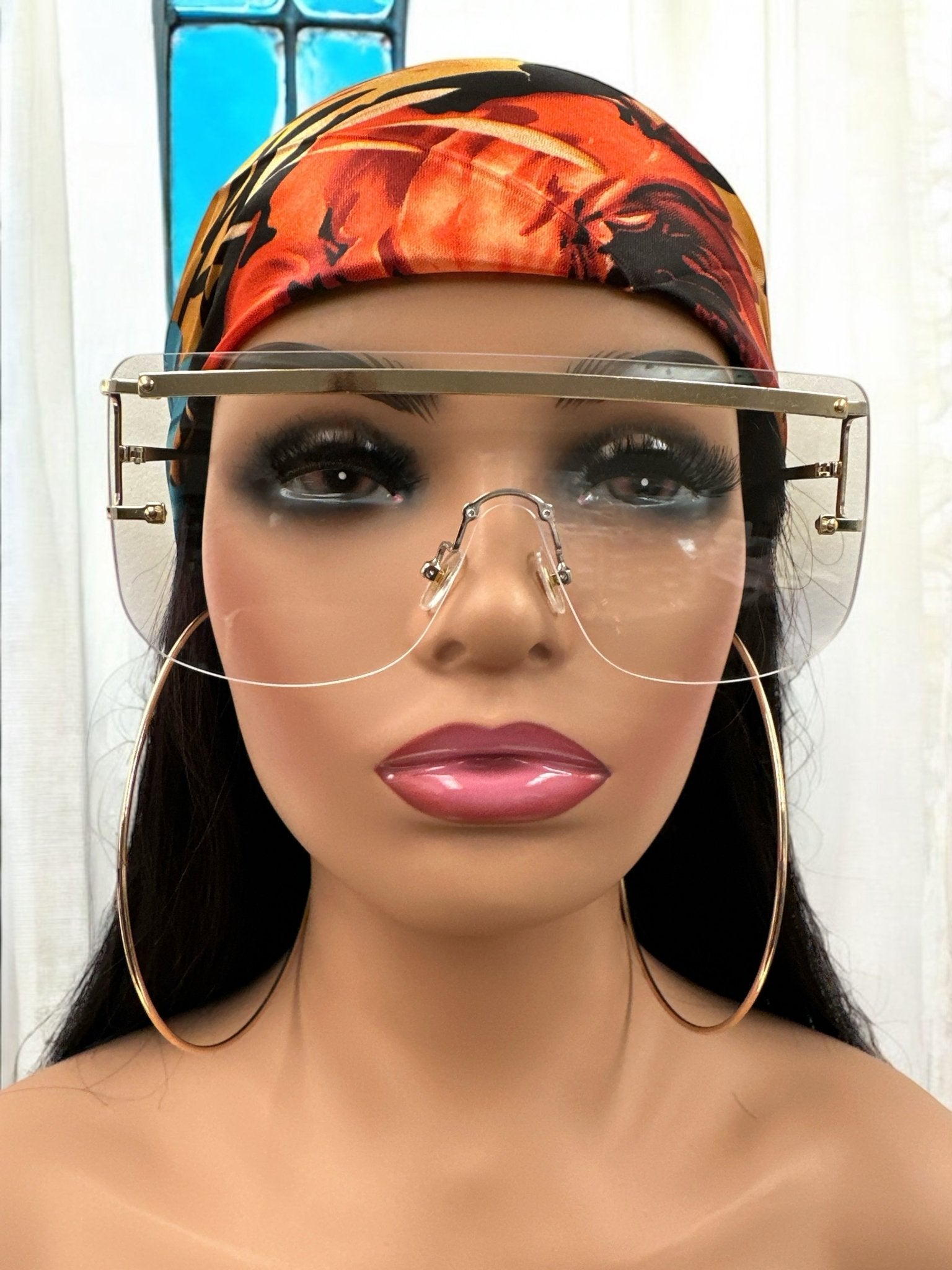 Oversized Trendy Square Sunglasses – UV400 Gradient Lenses for Women - Fatisha Boutique