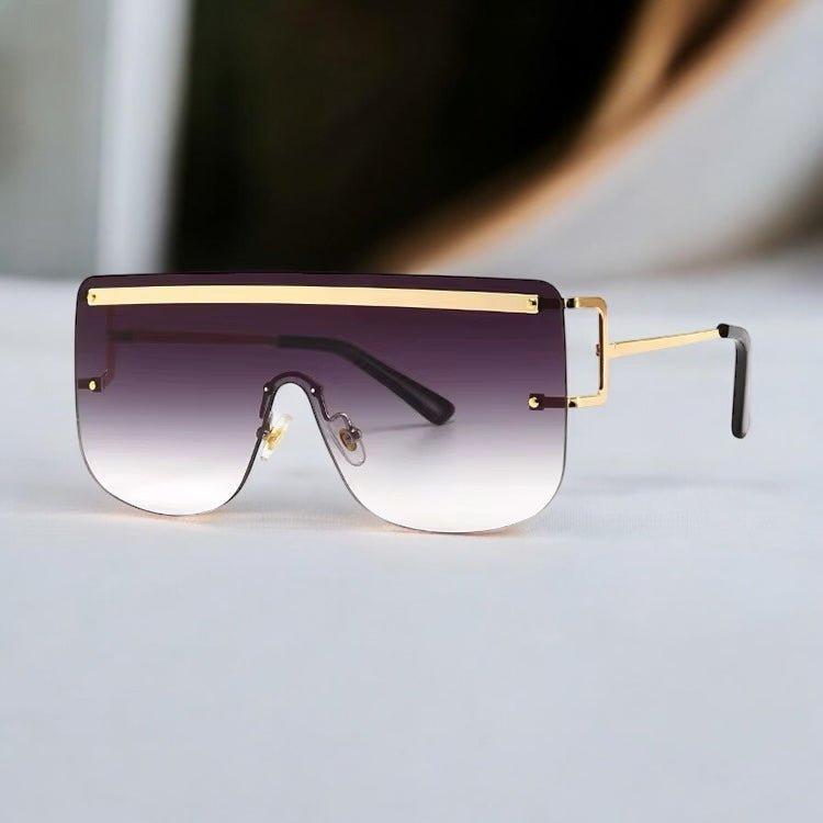 Oversized Trendy Square Sunglasses – UV400 Gradient Lenses for Women - Fatisha Boutique