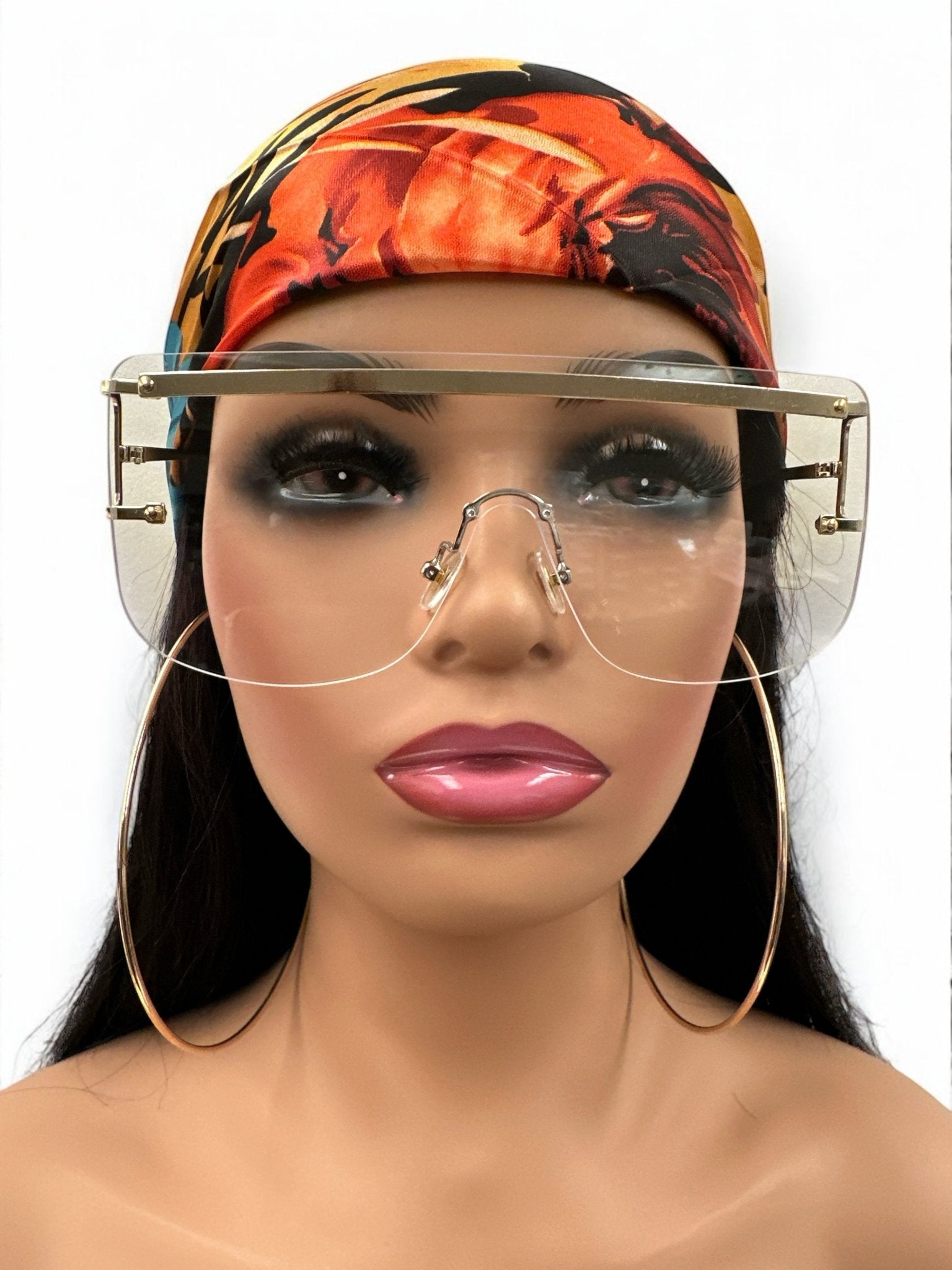 Oversized Trendy Square Sunglasses – UV400 Gradient Lenses for Women - Fatisha Boutique