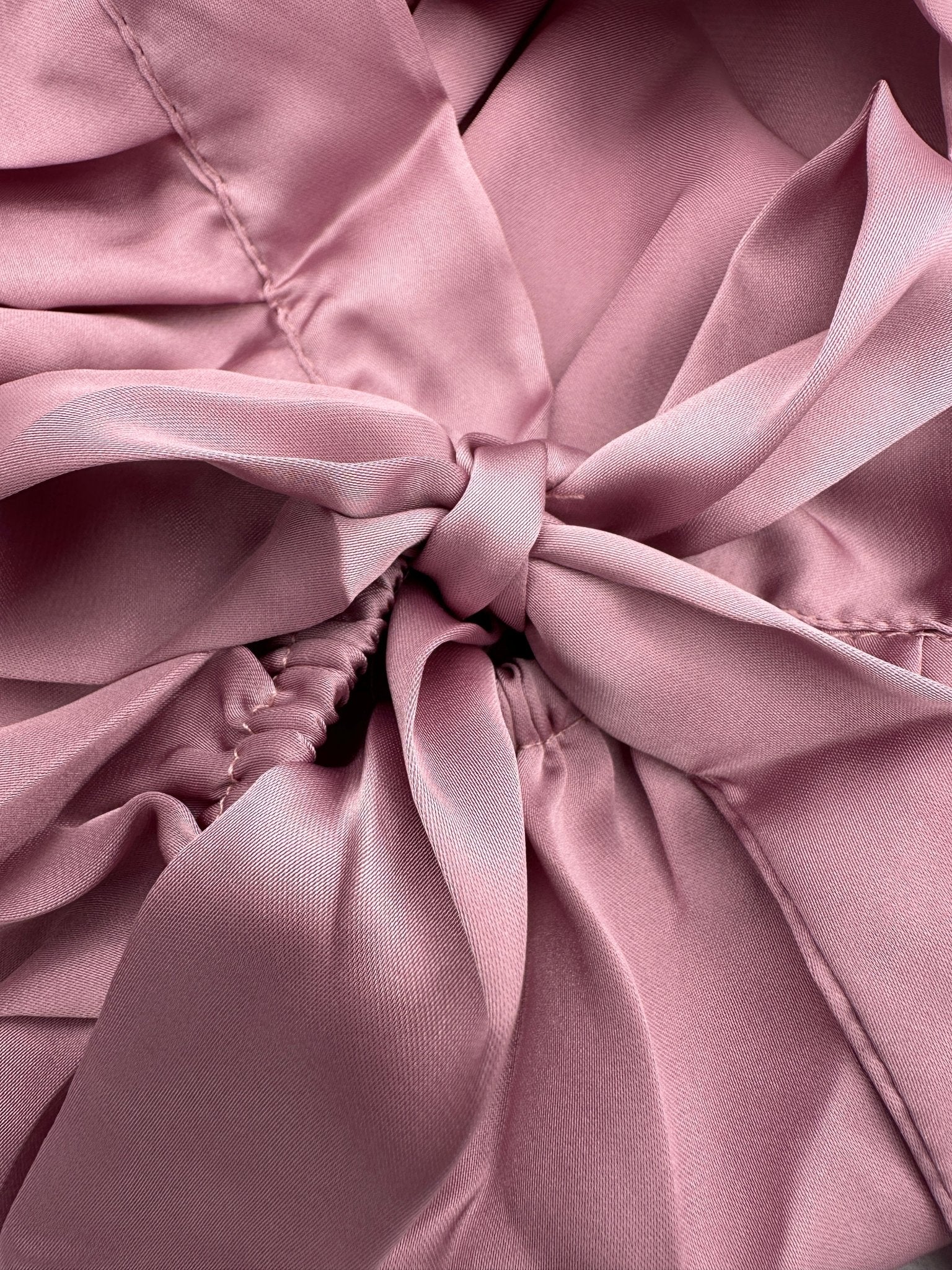 Satin Silk Single Layered Stylish Bonnet Cap with Ties for Hair Protection - Fatisha Boutique