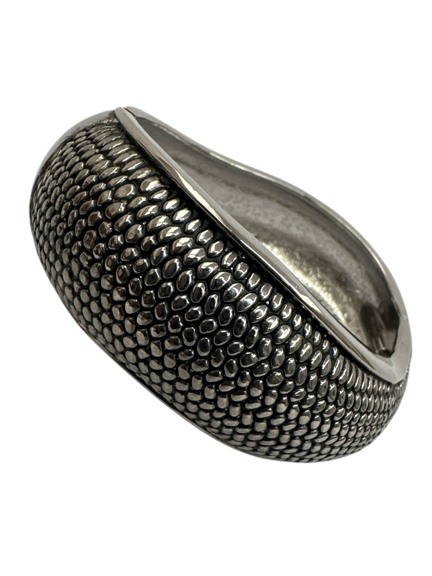Statement Cuff Bangles – Textured Silver & Gold Bracelets - Fatisha Boutique