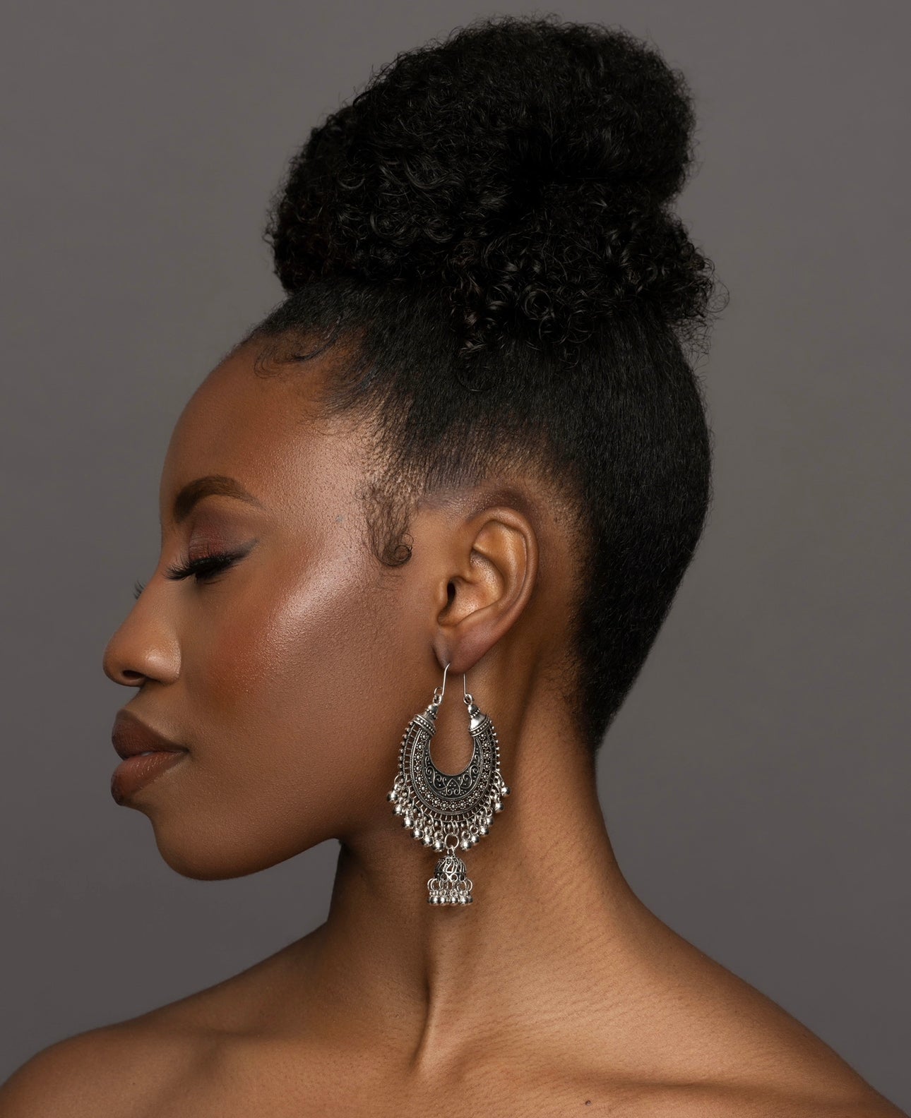 Vintage Antique Boho Jhumka Dangle EthnicEarrings - Fatisha Boutique