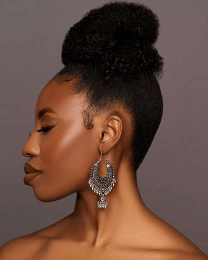 Vintage Antique Boho Jhumka Dangle EthnicEarrings - Fatisha Boutique