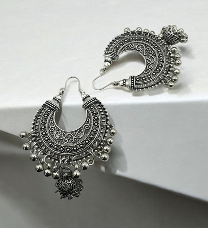 Vintage Antique Boho Jhumka Dangle EthnicEarrings - Fatisha Boutique