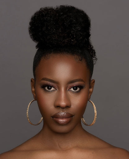 7CM Double Circles Statement Hoop Earrings - Fatisha Boutique