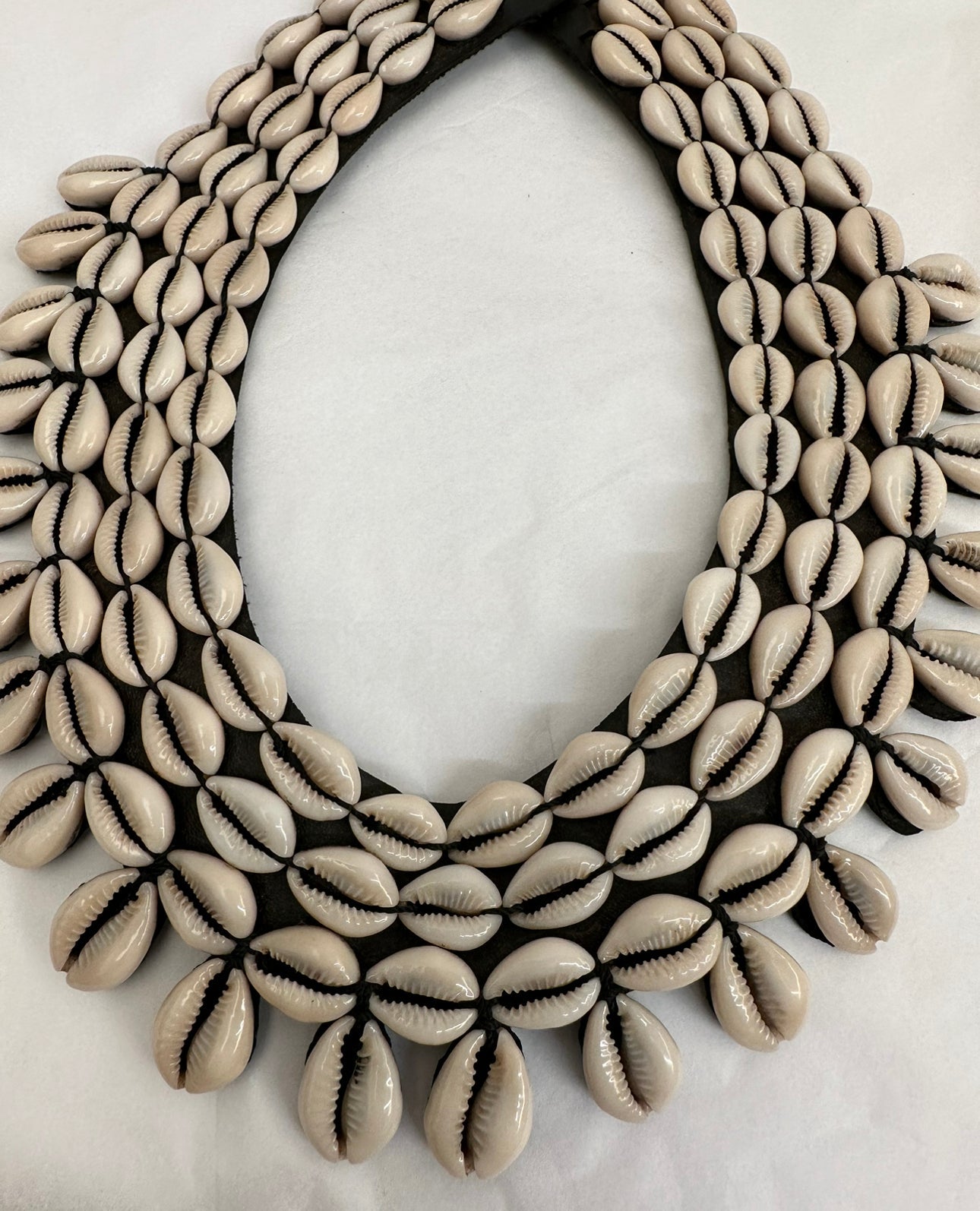 Authentic African Cowrie Seashell Beaded CollarNecklace - Fatisha Boutique