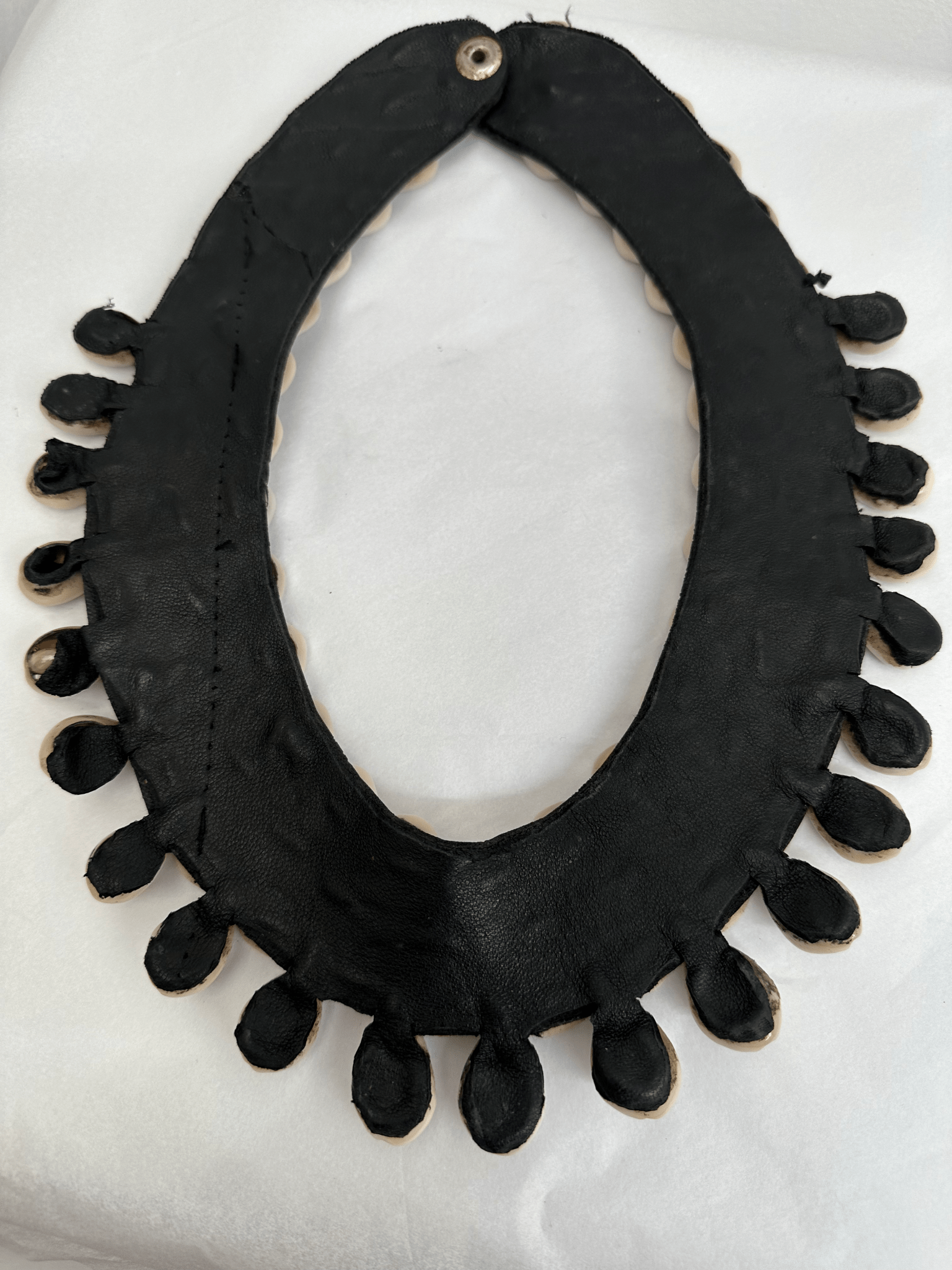 Authentic African Cowrie Seashell Beaded CollarNecklace - Fatisha Boutique
