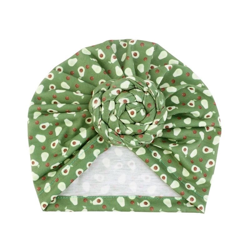 Babies Pre Tied Stretchable Turban Caps - Fatisha Boutique