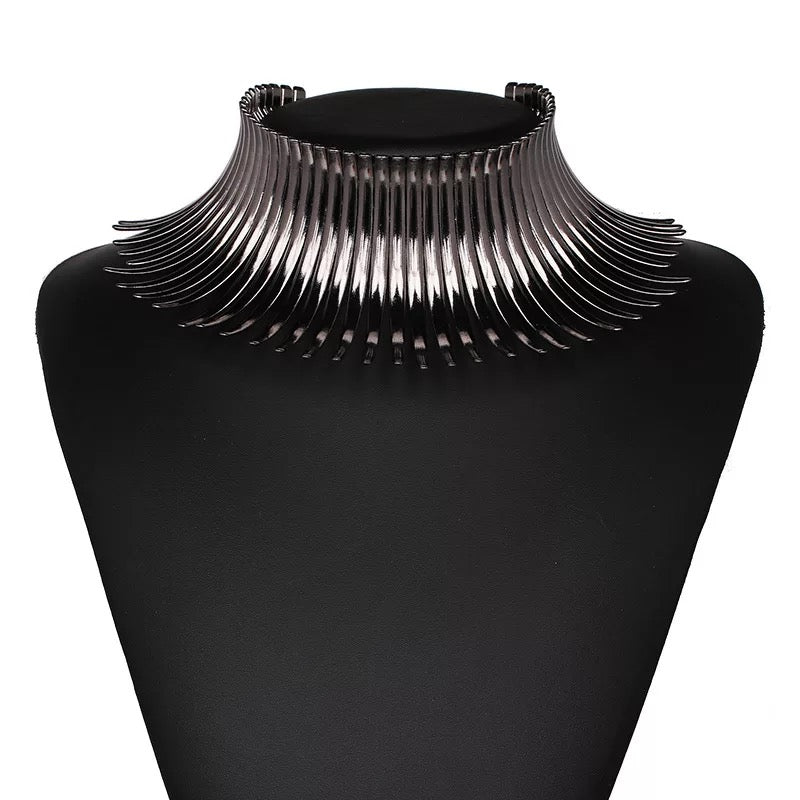 Beautiful And Elegant Statement Tribal Collar Choker Necklaces - Fatisha Boutique