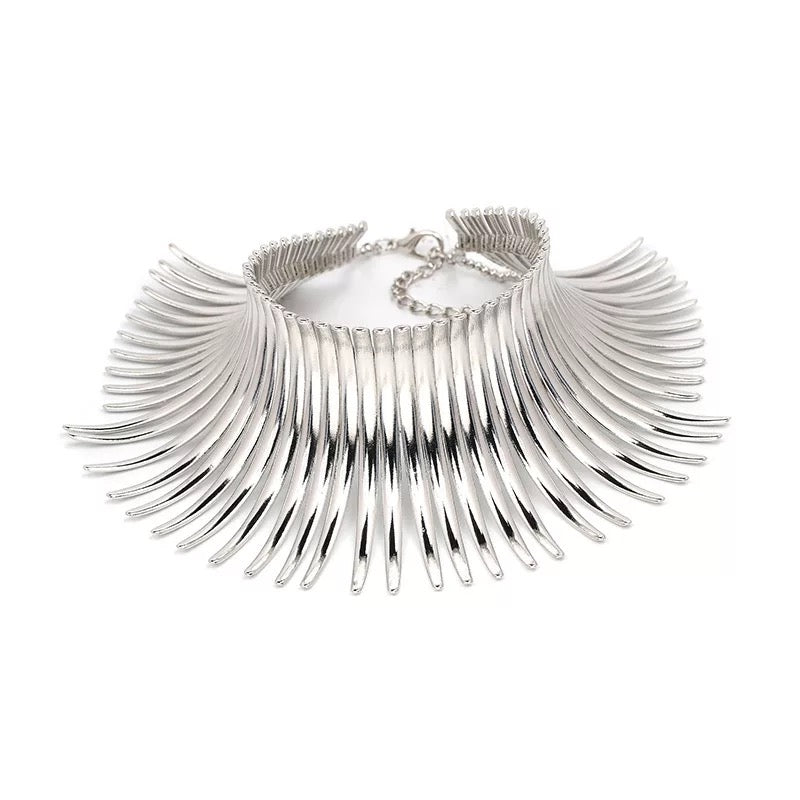 Beautiful And Elegant Statement Tribal Collar Choker Necklaces - Fatisha Boutique