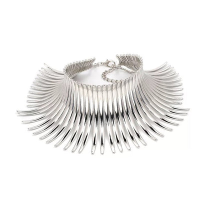 Beautiful And Elegant Statement Tribal Collar Choker Necklaces - Fatisha Boutique