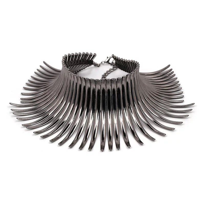 Beautiful And Elegant Statement Tribal Collar Choker Necklaces - Fatisha Boutique