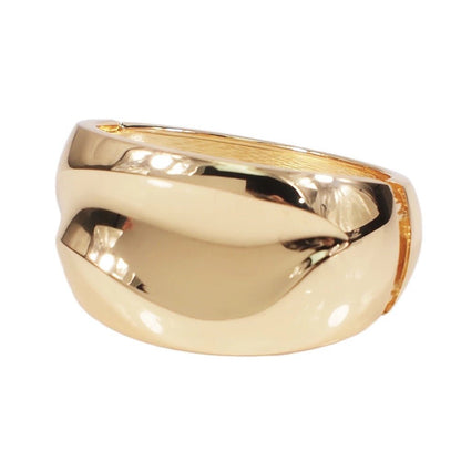Charming Classic Medium Chunky Bangle Bracelet Cuff - Fatisha Boutique