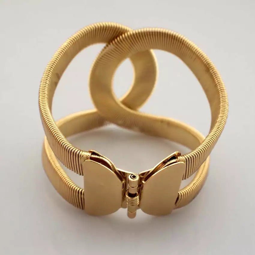 Charming Classic Style Punk Bangle Bracelet Cuff - Fatisha Boutique
