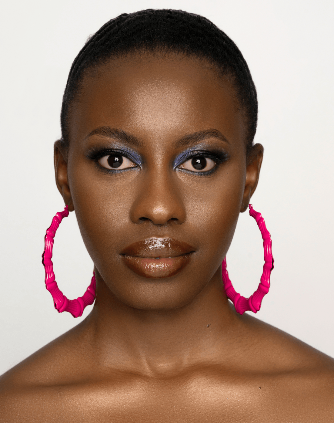 Colourful Punk Trendy Stylish Bamboo Hoop Earrings - Fatisha Boutique