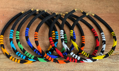 African Zulu Beaded Necklaces